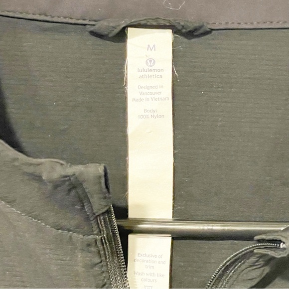 Lululemon Men’s Size Medium Black Lightweight Active‎ Jacket - Picture 4 of 6